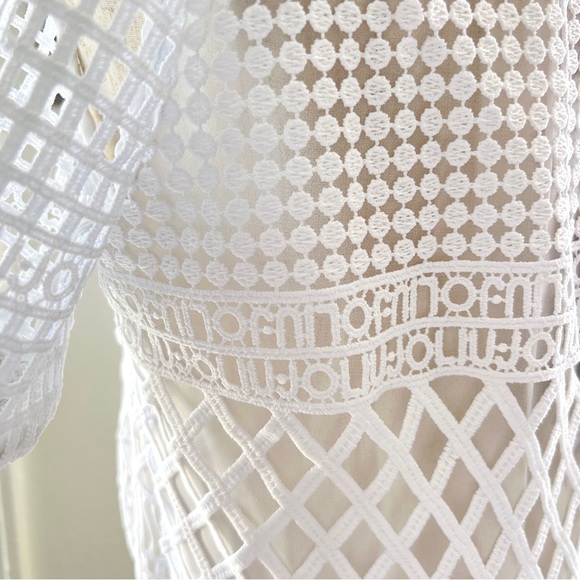 Liu Jo Cardigan Woman White Short Sleeve - Picture 8 of 11